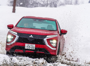 【三菱 エクリプスクロス PHEV 雪上試乗】これほど万能に走れるクルマはそうそうない…岡本幸一郎