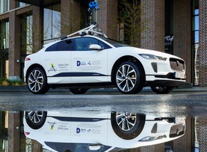 ジャガー I-PACE の「Google ストリートビュー」撮影車両