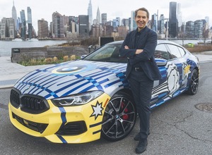 BMW THE 8 X JEFF KOONSとジェフ・クーンズ氏