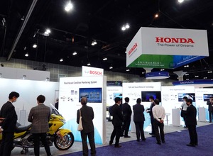 第28回ITS世界会議ロサンゼルス大会に出展したホンダ