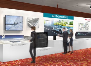 シャープのCES 2023のブースイメージ