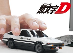 スプリンタートレノ（AE86）型無線マウス「頭文字D」藤原とうふ店（自家用）仕様