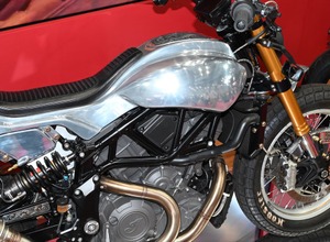 FTR1200SをカスタムしたB’z稲葉浩志氏の愛車『ソニック・テンプル』（東京モーターサイクルショー2023）