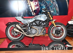 B'z稲葉浩志氏の愛車として制作されたSONIC TEMPLE（東京モーターサイクルショー2023）