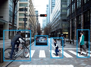 アイサイト(ステレオカメラの認識イメージ)