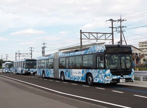 JR西日本とソフトバンクは「自動運転・隊列走行BRTの実証実験を2021年10月より共同で進めてきた