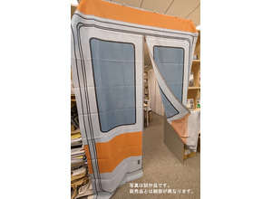電車のドアのれん