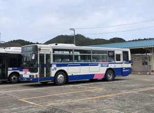 西日本JRバス_ニューエアロスター・京丹波営業所にて