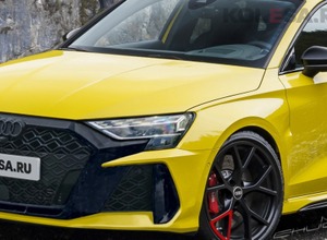 アウディ RS 3 セダン 改良新型（予想CG）