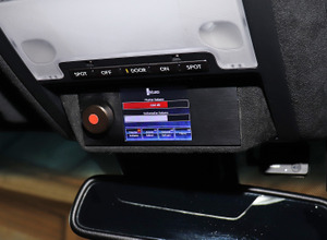 「パワーアンプ内蔵DSP」にて「アクティブシステム」が構築されたオーディオカーの一例（製作ショップ:アミューズ＜広島県＞）。