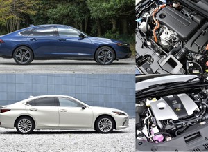 ホンダ アコード vs レクサス ES