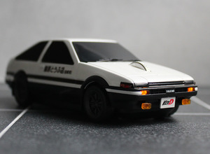 無線マウス トヨタ スプリンタートレノ AE86 『頭文字D』藤原とうふ店（自家用）仕様 前期版