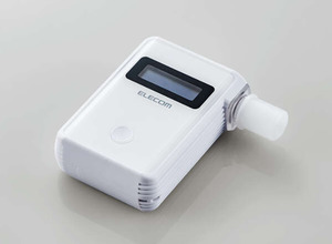 エレコムの高精度燃料電池センサー採用アルコールチェッカー「ALSmart」