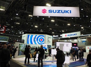 CES 2025のスズキブース。ラスベガスコンベンションセンター（LVCC）のWestHallに出展した