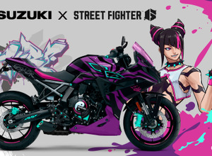「ストリートファイター6」とコラボレーションしたスズキ『GSX-8R Tuned by JURI』