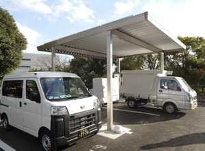 バッテリー交換ステーションとバッテリー交換式EV