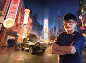 メルセデスベンツがLoLプロプレイヤー、簡志超選手の「Hall of Legends（殿堂）」入りを祝い特別な電動『Gクラス』贈呈へ