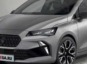 ルノー ルーテシア 次期型の予想CG