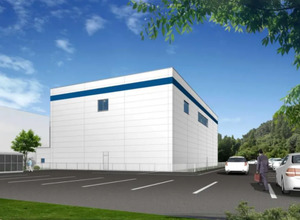 アルプスアルパインの福島県いわき市のいわき開発センター内にEMCテストラボ新棟のイメージ