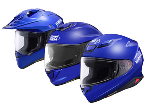 ヤマハブルーを採用した特別なSHOEIヘルメット3モデルが登場