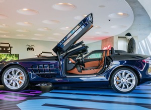 メルセデスベンツ博物館に展示されるSLRマクラーレン