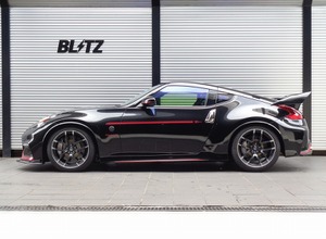 ブリッツ DAMPER ZZ-R　Z34フェアレディZ装着例（フロント：16mmダウン / リア：30mmダウン）