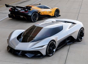 シボレー「コルベットCX」とコルベット「CX.R Vision Gran Turismo」