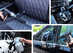 AQ.シリーズより洗車時に便利な電動フォームガンと強力小型ブロアーを発売