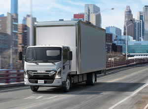 米国向けのいすゞの新型電動トラック『NRR-EV』（参考画像）