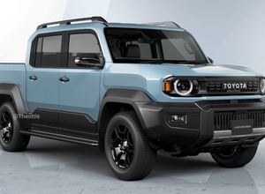 トヨタ ランドクルーザーFJ ピックアップトラックの予想CG