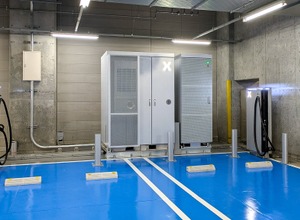 鉃鋼ビルディング EVチャージステーション