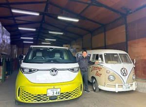 VW『ID. Buzz』の日本第1号車を導入したMIYOSHI