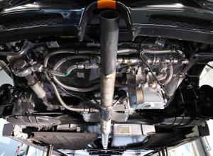 実証実験車両に搭載されているCO2回収装置