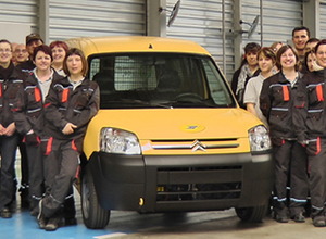 仏郵便局向け250台の納車を達成したシトロエン・ベルリンゴ・ファースト/パワード by ベンチュリ