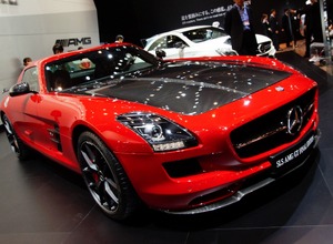 東京モーターショー SLS AMG GT ファイナルエディション