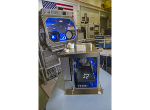 2014年4月に打ち上げ前の検証を終えた宇宙用3Dプリンター実証機