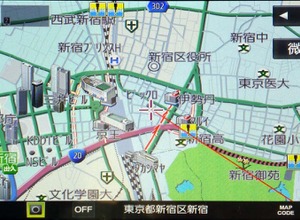 100ｍスケールでプローブを表示
