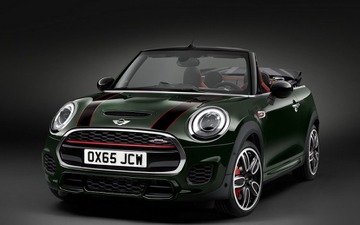 【ニューヨークモーターショー16】MINI コンバーチブル 新型、「JCW」初公開…231馬力 画像