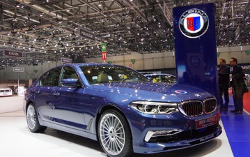 【ジュネーブモーターショー2017】アルピナ、最強の新型 5シリーズ 発表…608馬力 画像