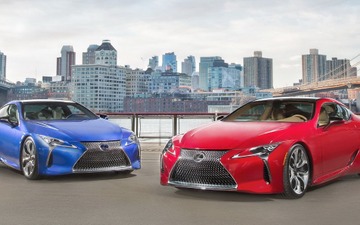 【ジュネーブモーターショー2017】レクサス LC、プロダクションカーデザイン賞を受賞 画像