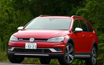 【VW ゴルフ オールトラック 試乗】さすが余裕の1.8リットル。場面問わないスムーズな走り…島崎七生人 画像