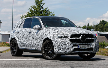 ハイブリッドも登場か、メルセデスAMG GLE63 次期型…歴代最強600馬力へ 画像