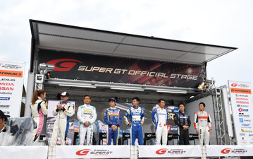 【SUPER GT 第4戦】晴天でレースをしたい…予選TOP3ドライバートークショー 画像