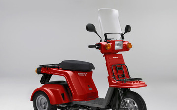 ホンダ ジャイロX/キャノピー、マイナーチェンジ…排ガス規制対応とメンテナンス性向上 画像