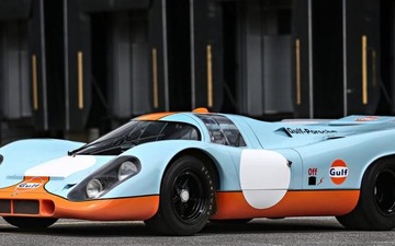 映画『栄光のル・マン』のポルシェ 917、1400万ドルで高値落札 画像