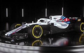 【F1】ウィリアムズが2018年マシン「FW41」を公開、ストロール&シロトキンの若手2人で臨む 画像