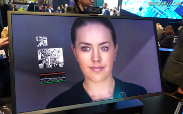 これは電影少女?! メルセデスベンツが出展した「サラ」…MWC 2018 画像