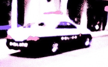 職務質問されていた男がパトカーを乗っ取って暴走 画像