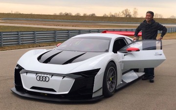 アウディのEVスポーツ、e-tron ビジョン GTのスペック発表…0‐100km/hは2.5秒以下 画像