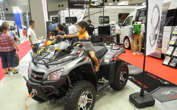 キムコ、ATVでも日本市場の攻略を目指す…東京キャンピングカーショー2018 画像